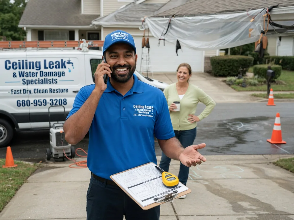 Ceiling Leak Cleanup Berryville, VA FAQs
