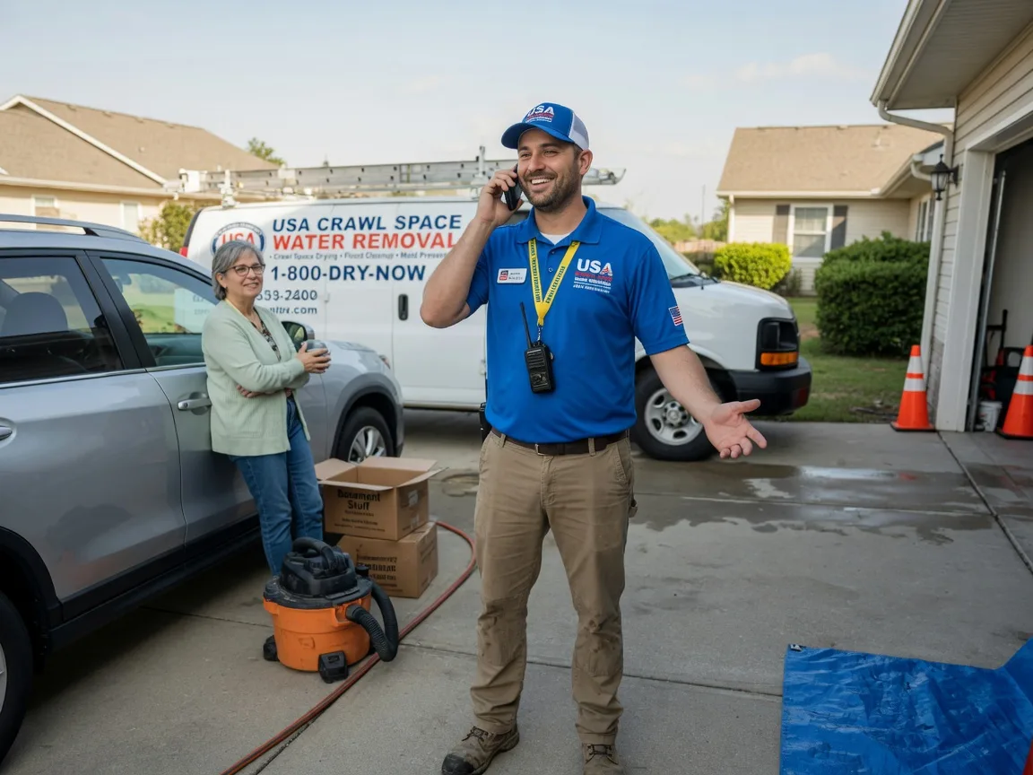Crawl Space Water Removal Berryville, VA FAQs